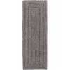 imageEddie Bauer  Runner Rug Soft Plush Tufted Bathroom Rug with SkidResistant Backing Quick Dry ampamp Super Absorbent Logan Olive Green 22quot x 60quotMedium Brown