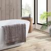 imageEddie Bauer  Runner Rug Soft Plush Tufted Bathroom Rug with SkidResistant Backing Quick Dry ampamp Super Absorbent Logan Olive Green 22quot x 60quotMedium Brown