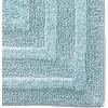 imageEddie Bauer  Runner Rug Soft Plush Tufted Bathroom Rug with SkidResistant Backing Quick Dry ampamp Super Absorbent Logan Olive Green 22quot x 60quotTurquoise