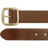 imageEddie Bauer Womens Casual Leather Belts with Durable Metal BuckleCenter Bar  Tan