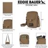 imageEddie Bauer Womens Crossbody Bag  Everyday Carry  Travel  Vacation  Small  Shoulder Strap  LightweightBygone  Black