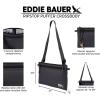 imageEddie Bauer Womens Crossbody Bag  Everyday Carry  Travel  Vacation  Small  Shoulder Strap  LightweightRipstop Puffer  Carbon