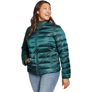imageEddie Bauer Womens Cirruslite Down Jacket RecycledDk Evergreen