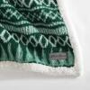 imageEddie Bauer  Throw Blanket Embossed Ultra Soft Plush Bedding Luxurious Bedding Set OekoTex Certified Geese Green 50quot x 70quotAlpine Fair Isle Green