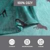 imageEddie Bauer  Throw Blanket Embossed Ultra Soft Plush Bedding Luxurious Bedding Set OekoTex Certified Geese Green 50quot x 70quotBuddy the Dog Green