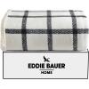 imageEddie Bauer  Throw Blanket Embossed Ultra Soft Plush Bedding Luxurious Bedding Set OekoTex Certified Geese Green 50quot x 70quotBunkhouse Plaid Beige