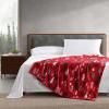 imageEddie Bauer  Throw Blanket Embossed Ultra Soft Plush Bedding Luxurious Bedding Set OekoTex Certified Geese Green 50quot x 70quotDeer Woods Red