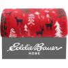 imageEddie Bauer  Throw Blanket Embossed Ultra Soft Plush Bedding Luxurious Bedding Set OekoTex Certified Geese Green 50quot x 70quotDeer Woods Red