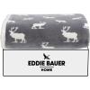 imageEddie Bauer  Throw Blanket Embossed Ultra Soft Plush Bedding Luxurious Bedding Set OekoTex Certified Geese Green 50quot x 70quotElk Stance Grey
