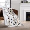 imageEddie Bauer  Throw Blanket Embossed Ultra Soft Plush Bedding Luxurious Bedding Set OekoTex Certified Geese Green 50quot x 70quotEmperor Penguin Navy Blue