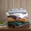 imageEddie Bauer  Throw Blanket Embossed Ultra Soft Plush Bedding Luxurious Bedding Set OekoTex Certified Geese Green 50quot x 70quotGeese Green