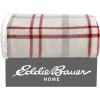 imageEddie Bauer  Throw Blanket Embossed Ultra Soft Plush Bedding Luxurious Bedding Set OekoTex Certified Geese Green 50quot x 70quotNew Castle RedGreyIvory