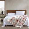 imageEddie Bauer  Throw Blanket Embossed Ultra Soft Plush Bedding Luxurious Bedding Set OekoTex Certified Geese Green 50quot x 70quotNew Castle RedGreyIvory