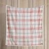 imageEddie Bauer  Throw Blanket Embossed Ultra Soft Plush Bedding Luxurious Bedding Set OekoTex Certified Geese Green 50quot x 70quotNew Castle RedGreyIvory