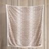 imageEddie Bauer  Throw Blanket Embossed Ultra Soft Plush Bedding Luxurious Bedding Set OekoTex Certified Geese Green 50quot x 70quotSan Juan Oyster