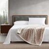 imageEddie Bauer  Throw Blanket Embossed Ultra Soft Plush Bedding Luxurious Bedding Set OekoTex Certified Geese Green 50quot x 70quotSan Juan Oyster