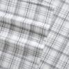 imageEddie Bauer  Twin Sheets Cotton Flannel Bedding Set Brushed For Extra Softness Cozy Home Decor Montlake Plaid TwinBeacon Hill GreyIvory