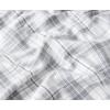 imageEddie Bauer  Twin Sheets Cotton Flannel Bedding Set Brushed For Extra Softness Cozy Home Decor Montlake Plaid TwinBeacon Hill GreyIvory