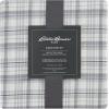 imageEddie Bauer  Twin Sheets Cotton Flannel Bedding Set Brushed For Extra Softness Cozy Home Decor Montlake Plaid TwinBeacon Hill GreyIvory