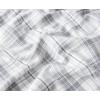 imageEddie Bauer  Twin Sheets Cotton Flannel Bedding Set Brushed For Extra Softness Cozy Home Decor Montlake Plaid TwinBeacon Hill GreyIvory