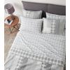 imageEddie Bauer  Twin Sheets Cotton Flannel Bedding Set Brushed For Extra Softness Cozy Home Decor Montlake Plaid TwinBeacon Hill GreyIvory