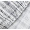 imageEddie Bauer  Twin Sheets Cotton Flannel Bedding Set Brushed For Extra Softness Cozy Home Decor Montlake Plaid TwinBeacon Hill GreyIvory
