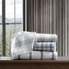 imageEddie Bauer  Twin Sheets Cotton Flannel Bedding Set Brushed For Extra Softness Cozy Home Decor Montlake Plaid TwinBunkhouse Plaid CharcoalWhite