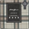 imageEddie Bauer  Twin Sheets Cotton Flannel Bedding Set Brushed For Extra Softness Cozy Home Decor Montlake Plaid TwinEdgewood Plaid GreenBeige