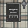 imageEddie Bauer  Twin Sheets Cotton Flannel Bedding Set Brushed For Extra Softness Cozy Home Decor Montlake Plaid TwinEdgewood Plaid GreenBeige