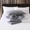 imageEddie Bauer  Twin Sheets Cotton Flannel Bedding Set Brushed For Extra Softness Cozy Home Decor Montlake Plaid TwinGreat Plains Plaid Grey