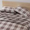 imageEddie Bauer  Twin Sheets Cotton Flannel Bedding Set Brushed For Extra Softness Cozy Home Decor Montlake Plaid TwinMontlake Plaid