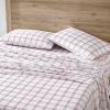 imageEddie Bauer  Twin Sheets Cotton Flannel Bedding Set Brushed For Extra Softness Cozy Home Decor Montlake Plaid TwinWestridge Plaid Orange