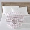 imageEddie Bauer  Twin Sheets Cotton Flannel Bedding Set Brushed For Extra Softness Cozy Home Decor Montlake Plaid TwinWestridge Plaid Orange