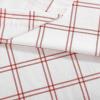 imageEddie Bauer  Twin Sheets Cotton Flannel Bedding Set Brushed For Extra Softness Cozy Home Decor Montlake Plaid TwinWestridge Plaid Orange