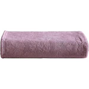 imageEddie Bauer  Throw Blanket Embossed Ultra Soft Plush Bedding Luxurious Bedding Set OekoTex Certified Geese Green 50quot x 70quotWoodblock Floral Purple