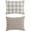 imageEddie Bauer  Twin Bedding Comforter Sets Naturally Soft ampamp Smooth Cotton Bedding wMatching Pillowcase Reversible 2 Piece Bed Sets Harrison BrownAshland Plaid Brown