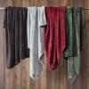 imageEddie Bauer  Blanket Super Soft Reversible Sherpa ampamp Brushed Fleece Bedding Throw Blankets for Couch Ideal for Lounging Ultra Lux Solid Black