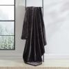 imageEddie Bauer  Blanket Super Soft Reversible Sherpa ampamp Brushed Fleece Bedding Throw Blankets for Couch Ideal for Lounging Ultra Lux Solid Black