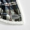 imageEddie Bauer  Blanket Super Soft ampamp Reversible Sherpa Fleece Throw Blanket Oversized Bedding for Couch or Bed Trailhead Plaid Green 50quot x 60quot