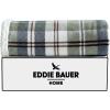 imageEddie Bauer  Blanket Super Soft ampamp Reversible Sherpa Fleece Throw Blanket Oversized Bedding for Couch or Bed Trailhead Plaid Green 50quot x 60quot