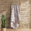 imageEddie Bauer  Blanket UltraSoft Reversible Throw Blanket for Couch or Bed Plush ampamp Oversized Bedding Griffin Plaid Solid Beige 60quot x 70quotDeerNorthern Snowflakes Beige