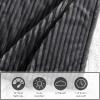 imageEddie Bauer  Twin Heated Blanket UltraSoft Rib Plush Throw Blanket with Solid Sherpa Reverse Knitted Bedding with 10 Heat Settings ampamp Auto ShutOff Mountain Valley GreyMountain Valley Grey