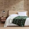 imageEddie Bauer  Blanket UltraSoft Reversible Throw Blanket for Couch or Bed Plush ampamp Oversized Bedding Griffin Plaid Solid Beige 60quot x 70quotGeese Plaid Solid Beige