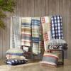 imageEddie Bauer  Twin Quilt Set Naturally Soft Cotton Bedding wa Lightweight Feel for AllYear Comfort Reversible wMatching Pillowcase 2 Piece Bed Set Moose PlaidPinstripePatchwork BlueEastmont Navy