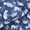 imageEddie Bauer  Twin Quilt Set Naturally Soft Cotton Bedding wa Lightweight Feel for AllYear Comfort Reversible wMatching Pillowcase 2 Piece Bed Set Moose PlaidPinstripePatchwork BlueCamp Camo Navy