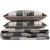 imageEddie Bauer  Twin Quilt Set Naturally Soft Cotton Bedding wa Lightweight Feel for AllYear Comfort Reversible wMatching Pillowcase 2 Piece Bed Set Moose PlaidPinstripePatchwork BlueAntique Brown