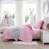 imageEddie Bauer  Twin Quilt Set Naturally Soft Cotton Bedding wa Lightweight Feel for AllYear Comfort Reversible wMatching Pillowcase 2 Piece Bed Set Moose PlaidPinstripePatchwork BlueGarden Pink