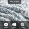 imageEddie Bauer  Twin Quilt Set Naturally Soft Cotton Bedding wa Lightweight Feel for AllYear Comfort Reversible wMatching Pillowcase 2 Piece Bed Set Moose PlaidPinstripePatchwork BlueFern Garden Green