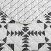 imageEddie Bauer  Twin Quilt Set Naturally Soft Cotton Bedding wa Lightweight Feel for AllYear Comfort Reversible wMatching Pillowcase 2 Piece Bed Set Moose PlaidPinstripePatchwork BlueArrowhead Charcoal
