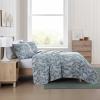 imageEddie Bauer  Twin Quilt Set Naturally Soft Cotton Bedding wa Lightweight Feel for AllYear Comfort Reversible wMatching Pillowcase 2 Piece Bed Set Moose PlaidPinstripePatchwork BlueFern Garden Green